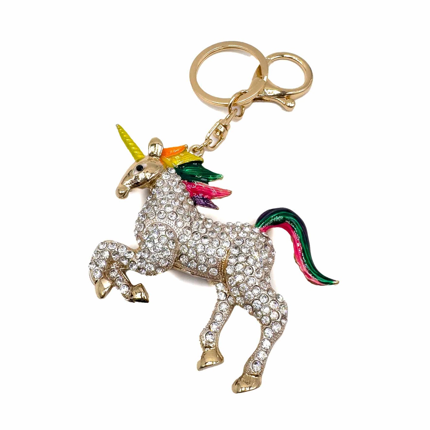 Palestro Milano Portachiavi Arcobaleno Unicorno