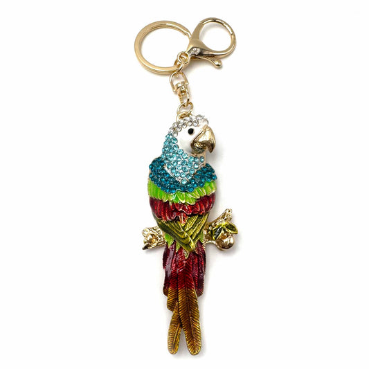 Palestro Milano Portachiavi Azzurro Pappagalli