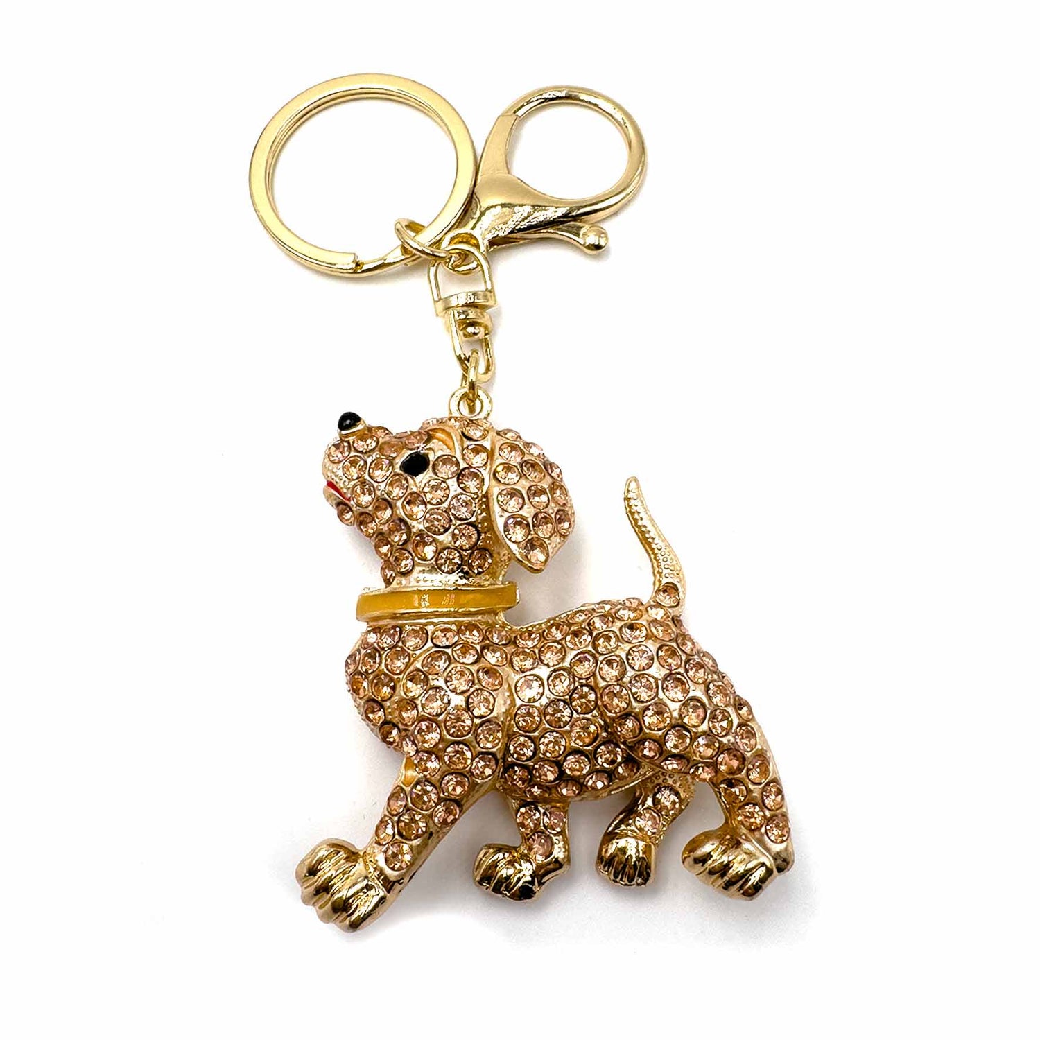 Palestro Milano Portachiavi Collare Senape Cagnolino Labrador