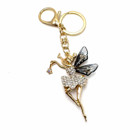 Palestro Milano Portachiavi Cristallo Fatina