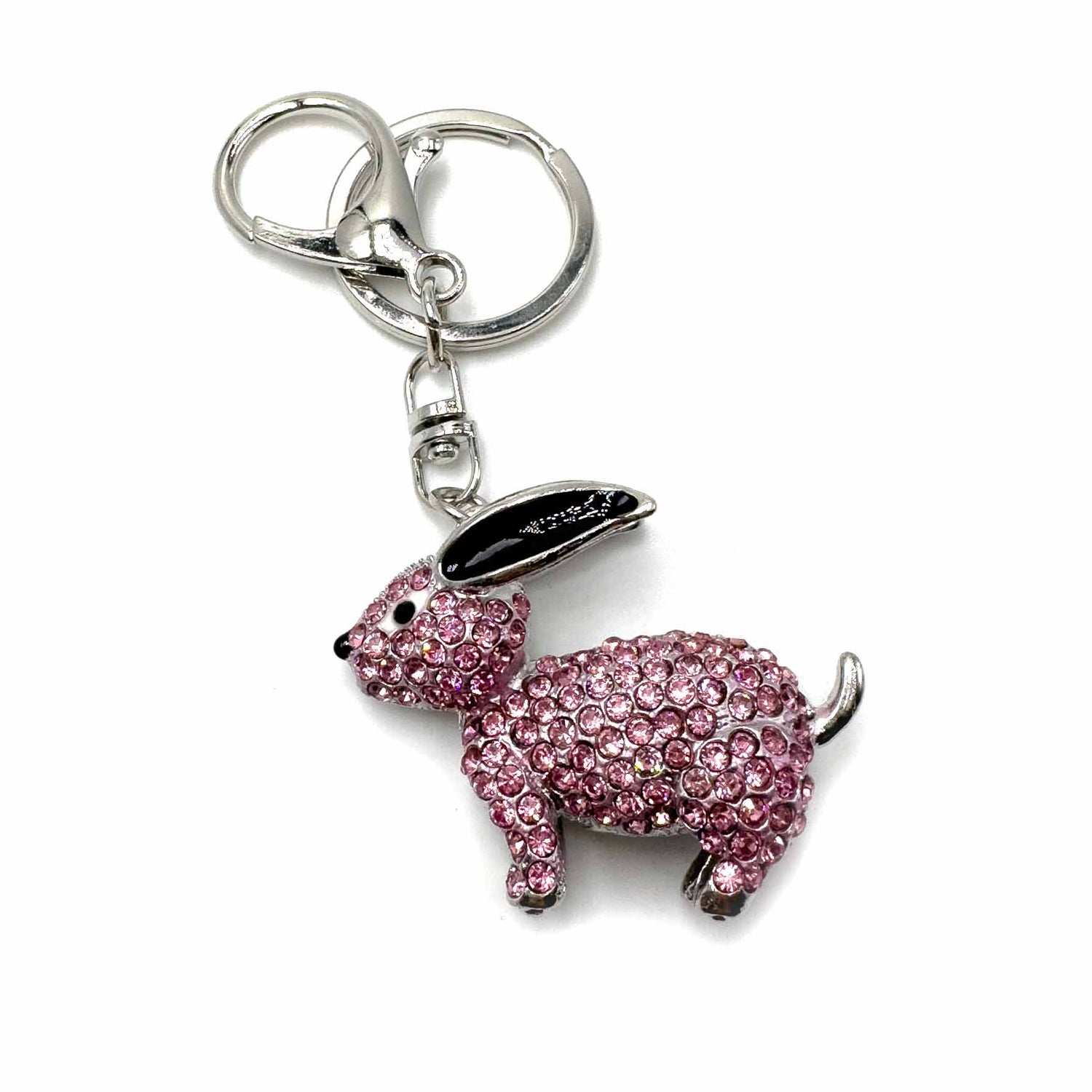 Palestro Milano Portachiavi orecchie nere Coniglietto