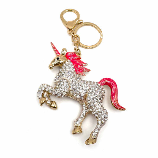 Palestro Milano Portachiavi Pink Unicorno