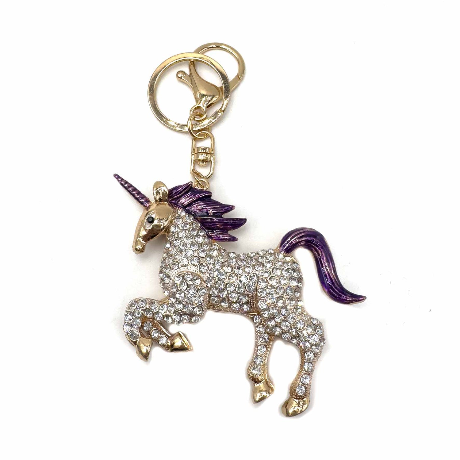 Palestro Milano Portachiavi Viola Unicorno