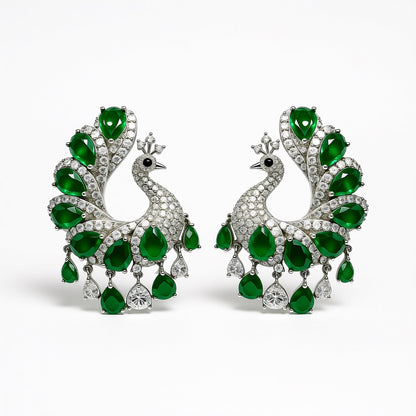 Palestro Milano Smeraldo Pavoni con coda di cristalli