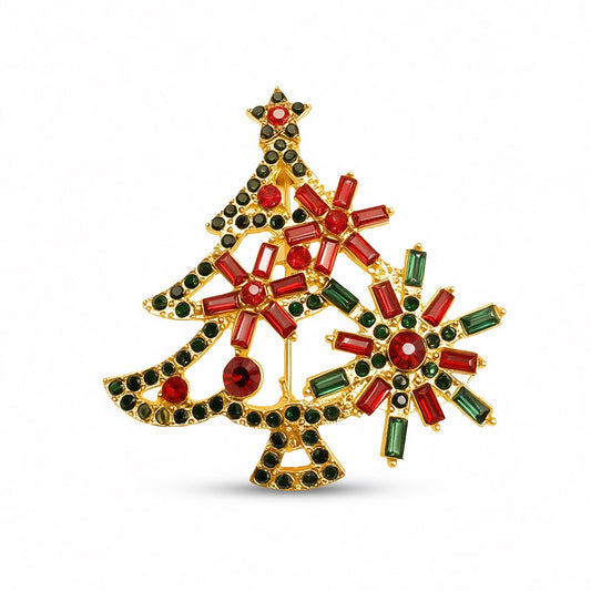 Palestro Milano Spille e spillette Albero di Natale con Stelline