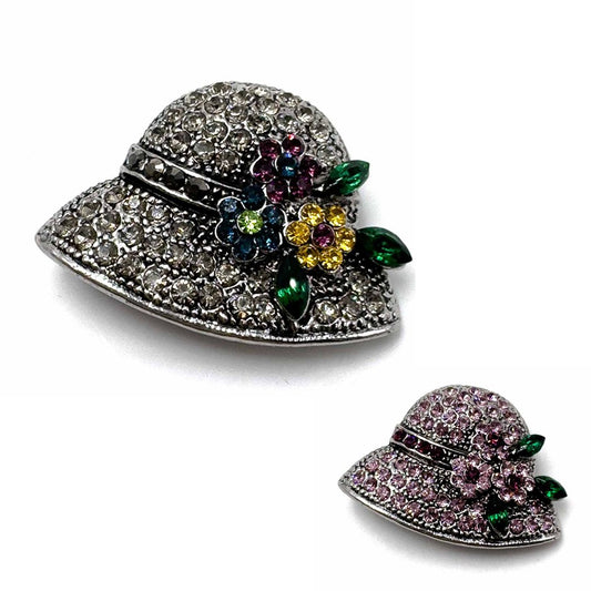 Palestro Milano Spille e spillette Cappellino a fiori