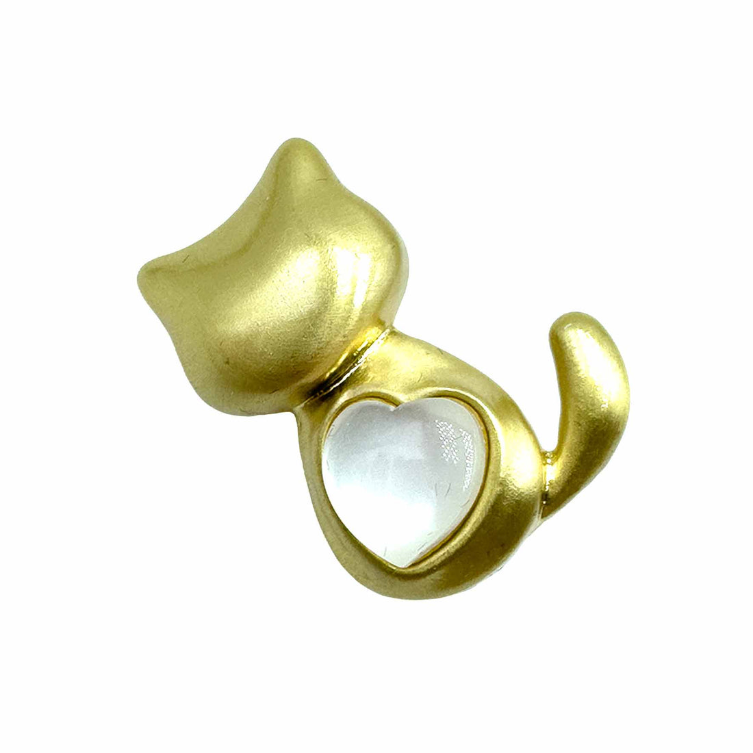 Palestro Milano Spille e spillette Gattino gold Gattino con cuore