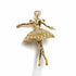 Palestro Milano Spille e spillette Gold Ballerina Classica
