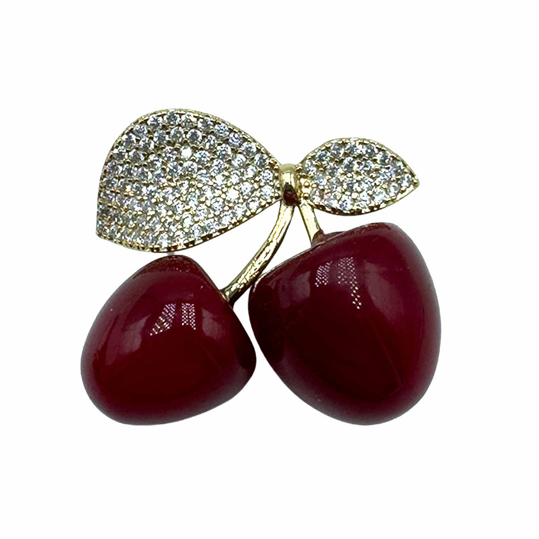 Palestro Milano Spille e spillette Gold Cherry