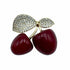 Palestro Milano Spille e spillette Gold Cherry