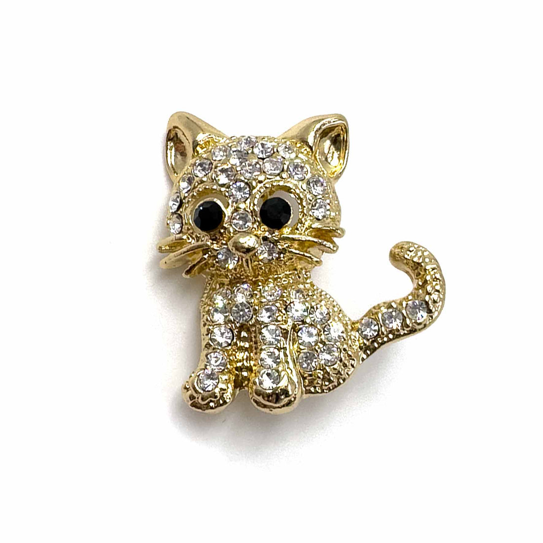 Palestro Milano Spille e spillette Gold Gattino seduto
