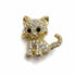 Palestro Milano Spille e spillette Gold Gattino seduto
