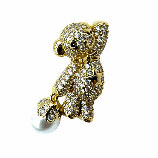 Palestro Milano Spille e spillette Gold Orsetto superstar