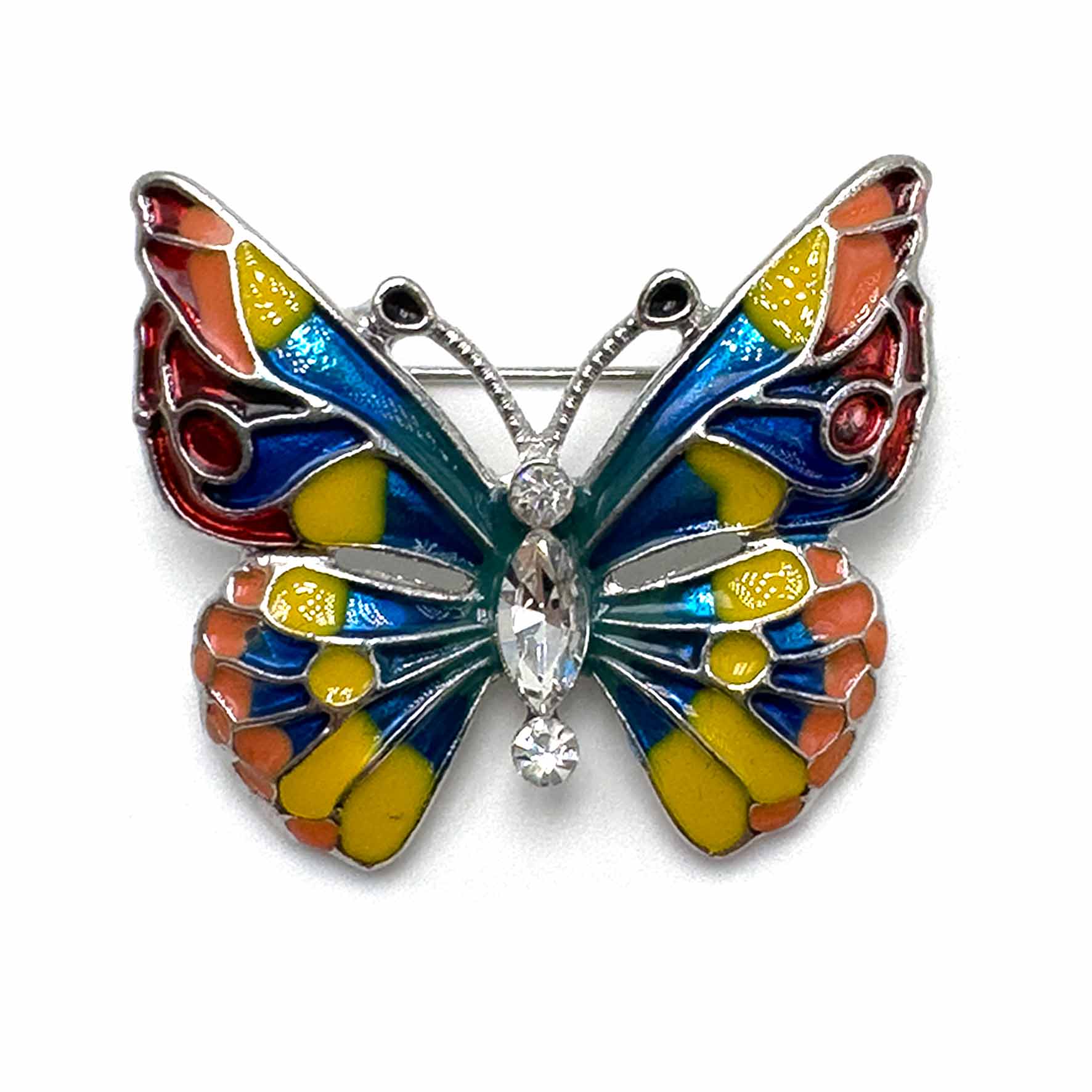 Palestro Milano Spille e spillette Multicolor Farfalla Fantasy
