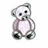 Palestro Milano Spille e spillette Pink base silver Teddy Bear