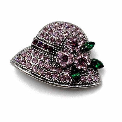 Palestro Milano Spille e spillette Pink Cappellino a fiori