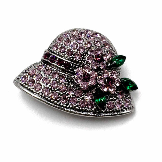 Palestro Milano Spille e spillette Pink Cappellino a fiori