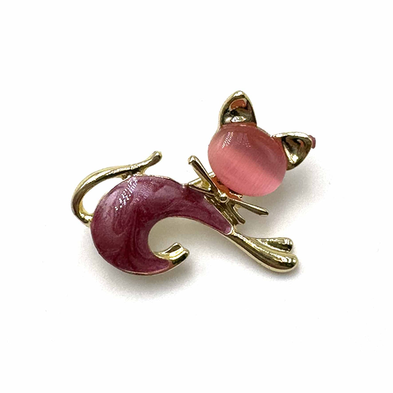 Palestro Milano Spille e spillette Pink Gattino Stirato