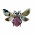 Palestro Milano Spille e spillette Pink Mosca multicolor