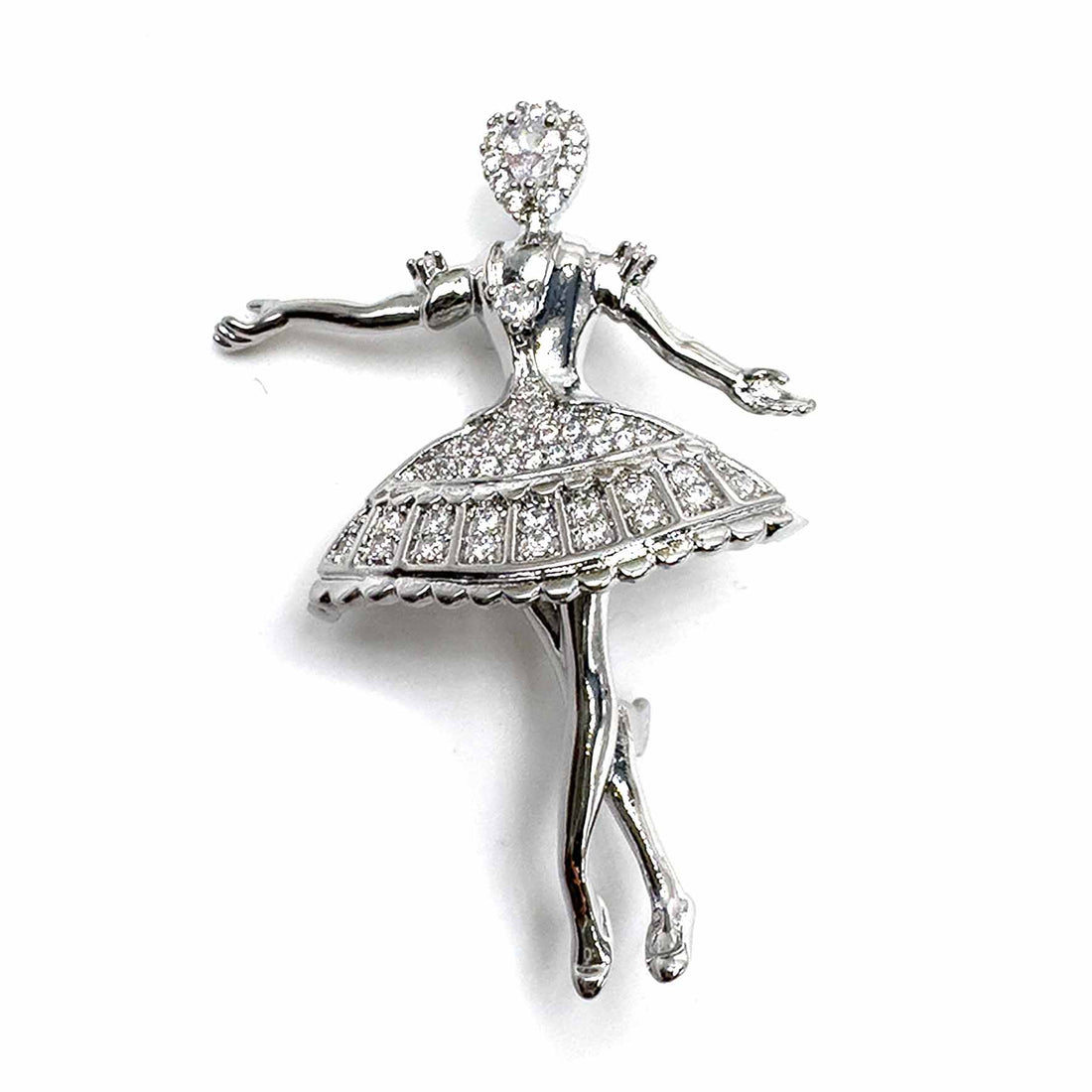 Palestro Milano Spille e spillette Silver Ballerina Classica