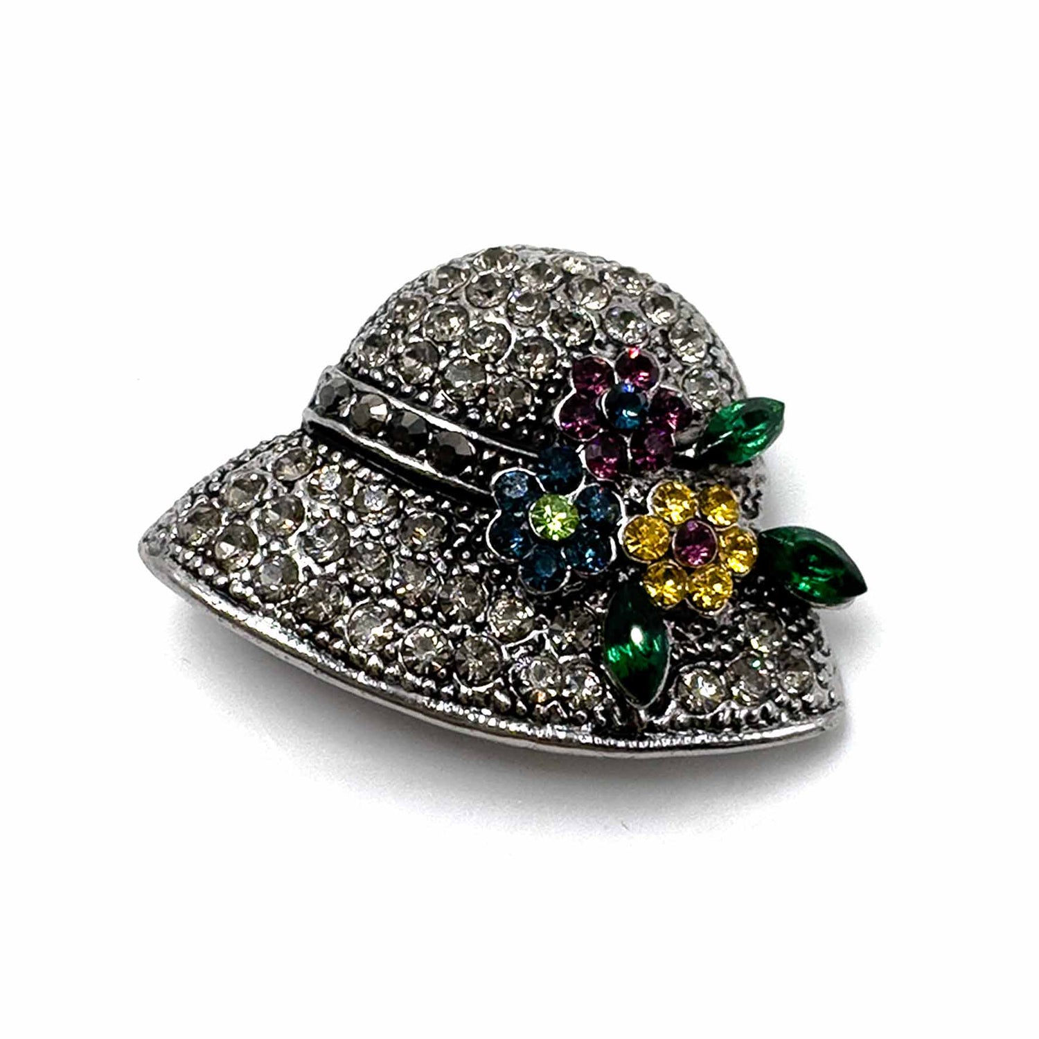 Palestro Milano Spille e spillette Silver Cappellino a fiori
