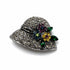 Palestro Milano Spille e spillette Silver Cappellino a fiori