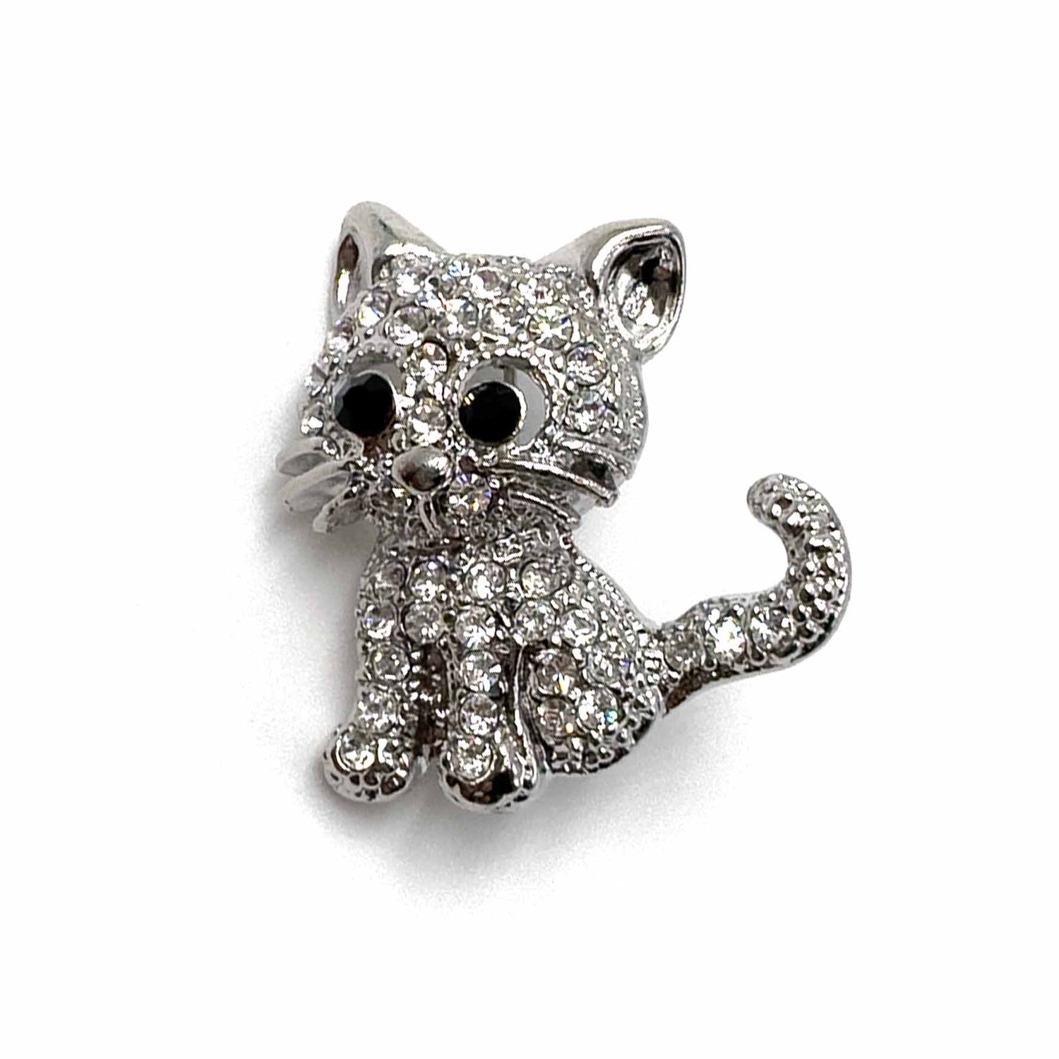 Palestro Milano Spille e spillette Silver Gattino seduto
