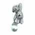 Palestro Milano Spille e spillette Silver Orsetto superstar
