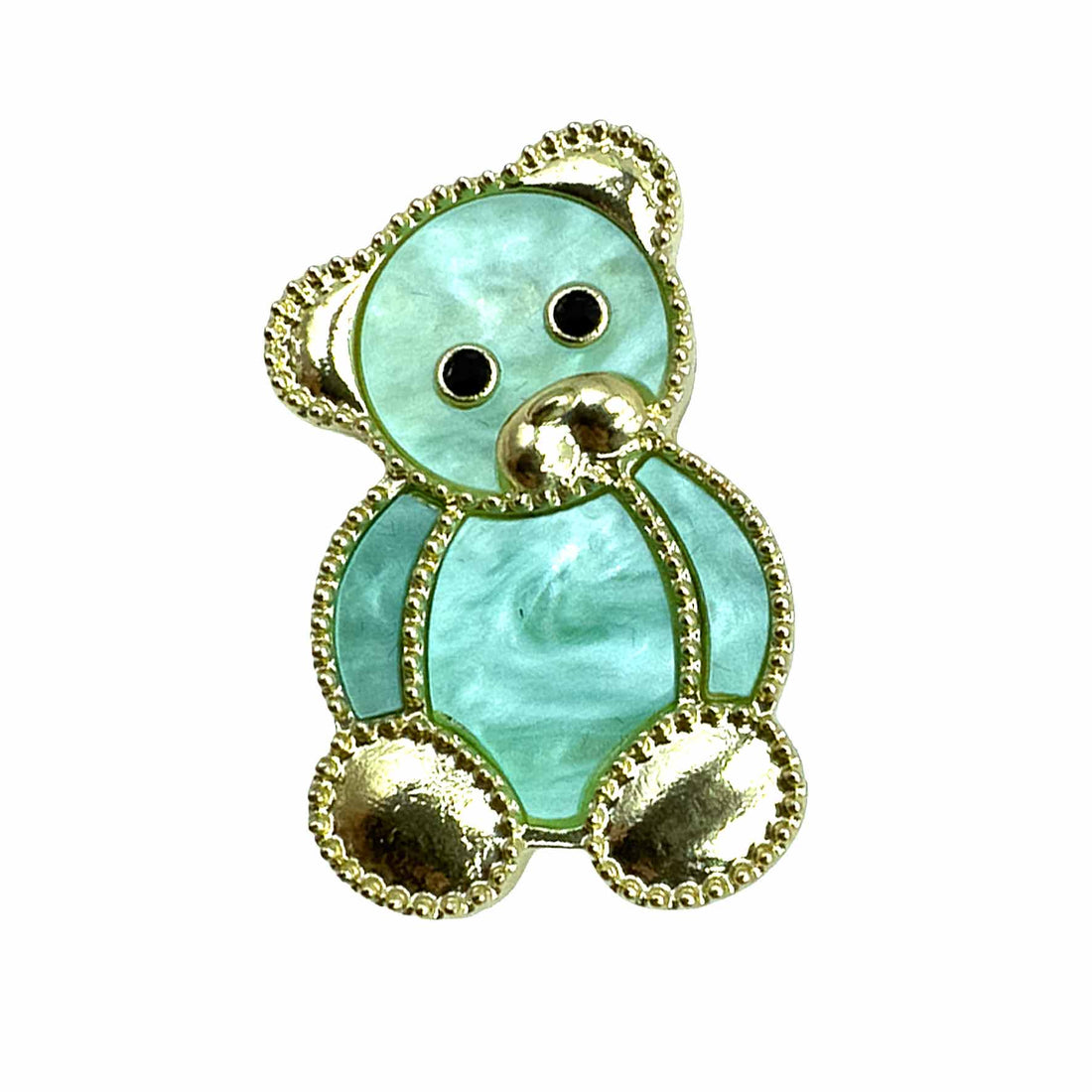 Palestro Milano Spille e spillette Verde menta Teddy Bear
