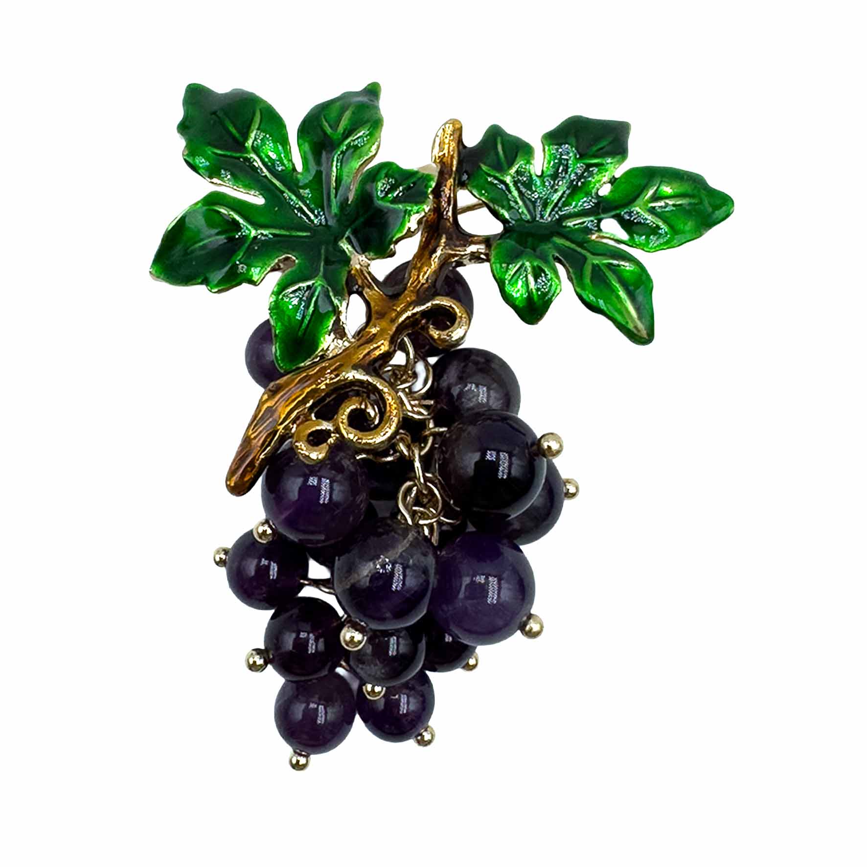 Palestro Milano Spille e spillette Violet Grappoli d&
