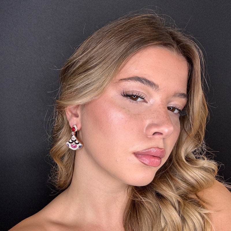 Palestro Milano Triangoli di pavè&cristalli