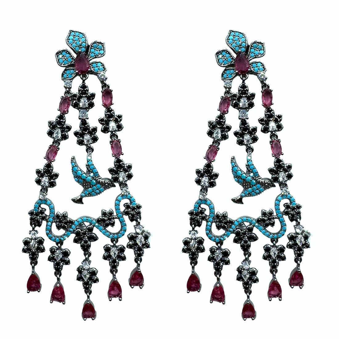 Palestro Milano Turquoise-Rosso Festa primaverile di rondinelle