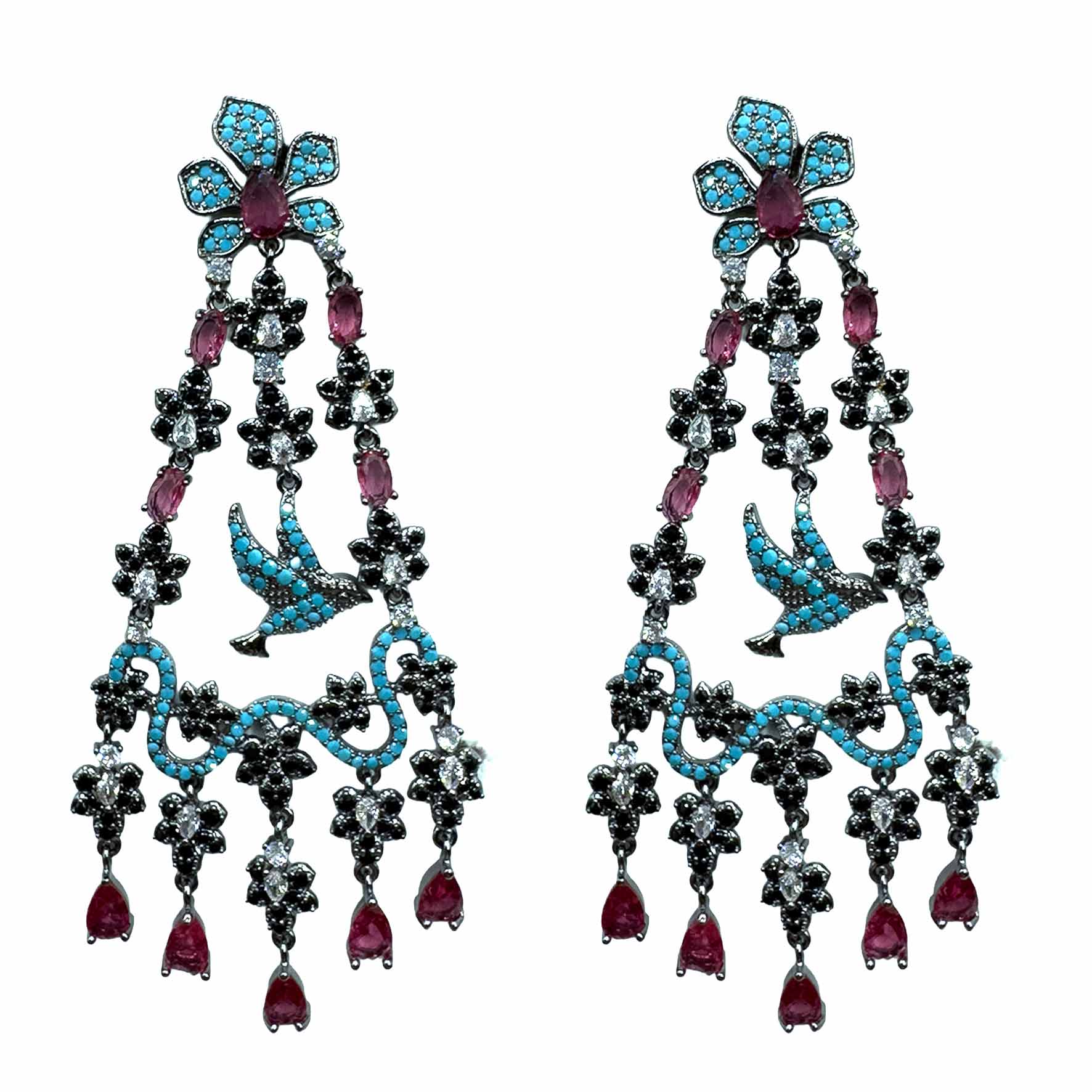 Palestro Milano Turquoise-Rosso Festa primaverile di rondinelle