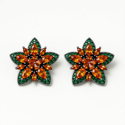 Palestro Milano Verde-Arancio Stelle colorate di pavè