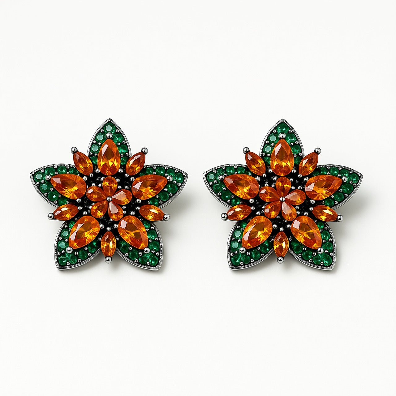 Palestro Milano Verde-Arancio Stelle colorate di pavè