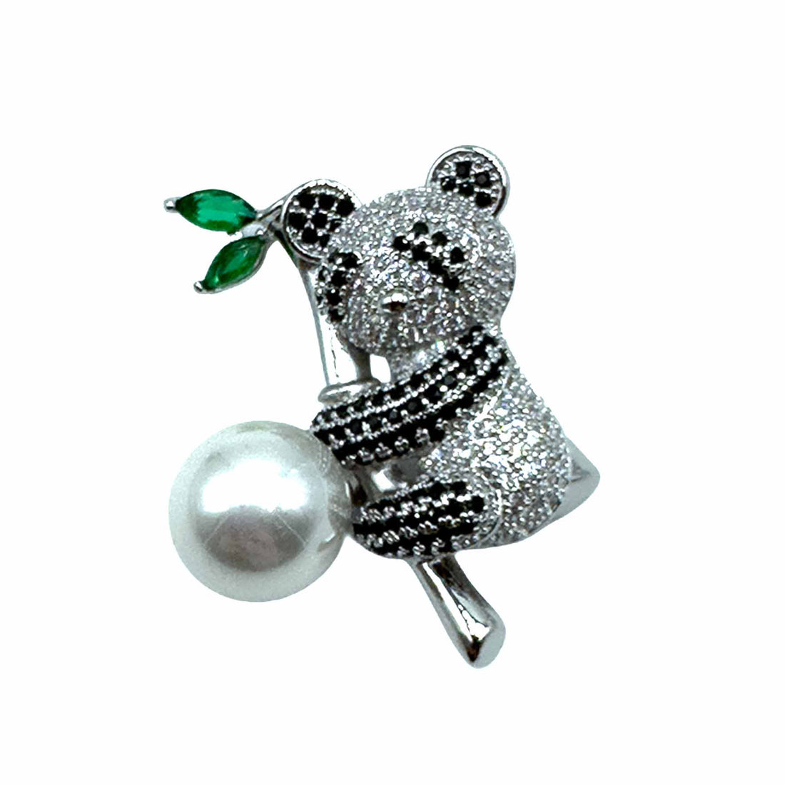 Palestro Milano Spille e spillette Panda con Perlina