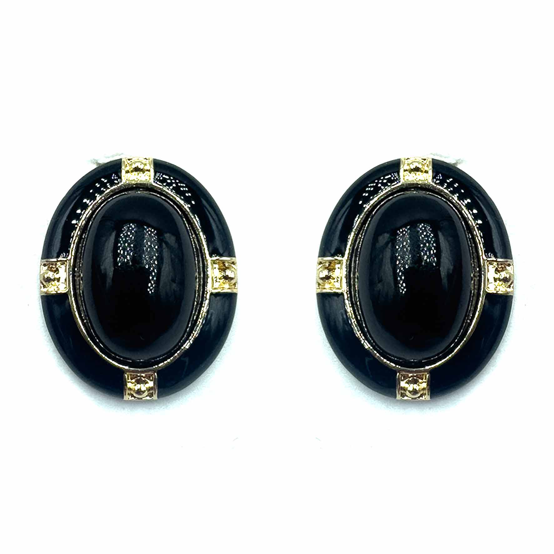 Palestro Milano Orecchini Black Petra Classic