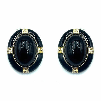 Palestro Milano Orecchini Black Petra Classic