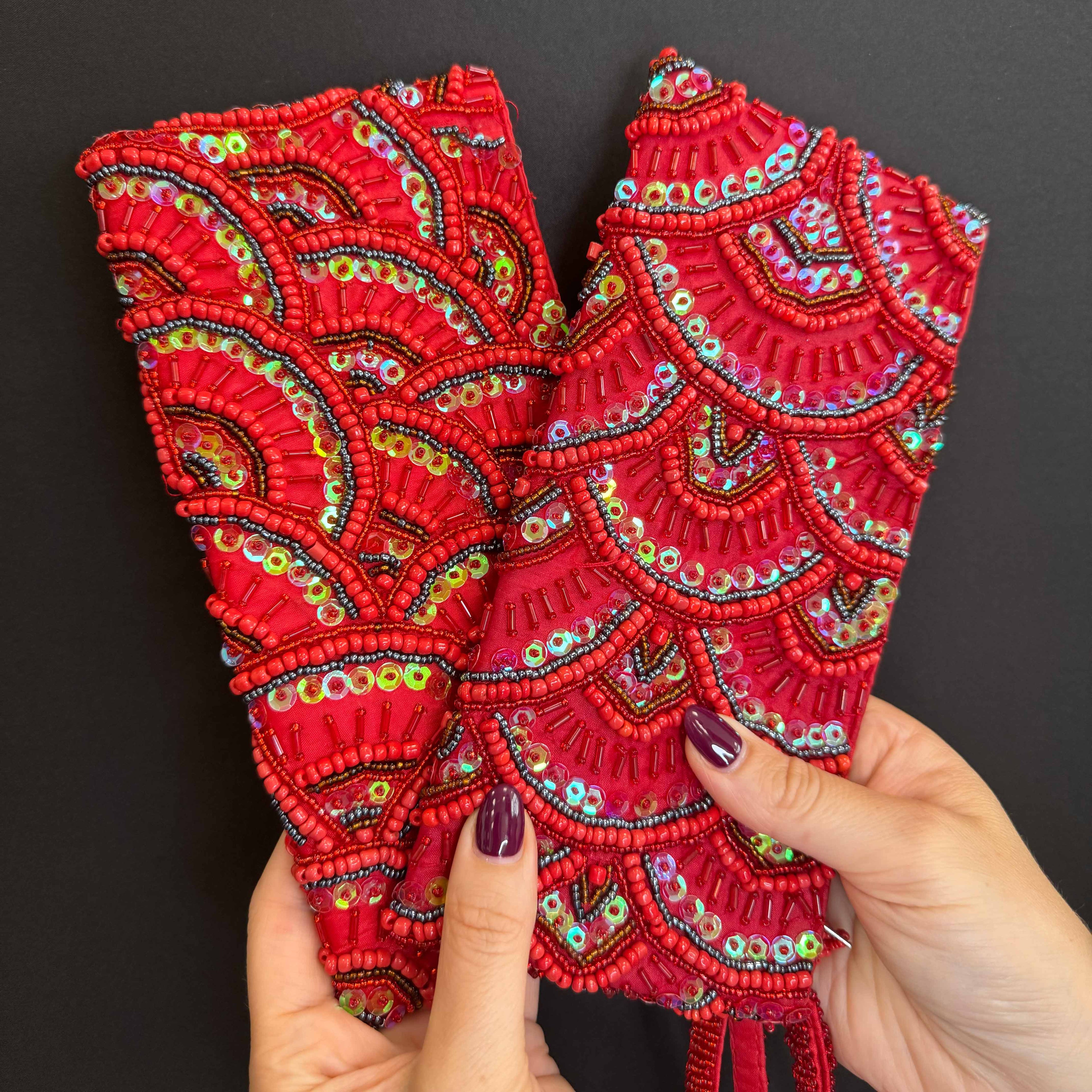 Pochette Paillettes Arcobaleno