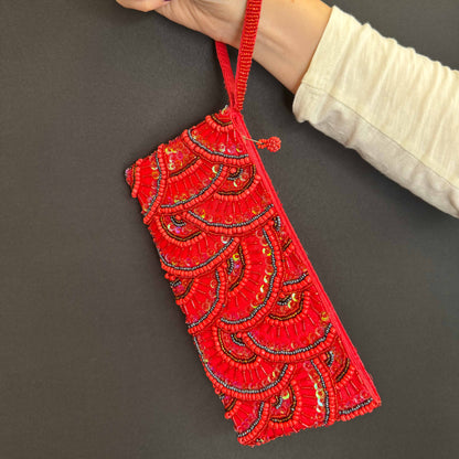 Pochette Paillettes Arcobaleno