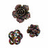 Palestro Milano Spille e spillette Multicolor Rose - Set