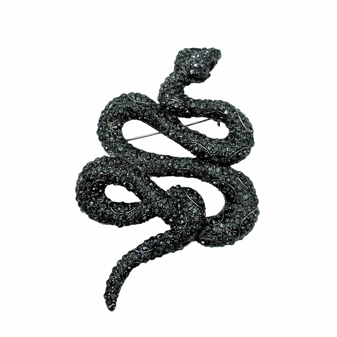 Palestro Milano Spille e spillette Grigio Scurio Serpente Big