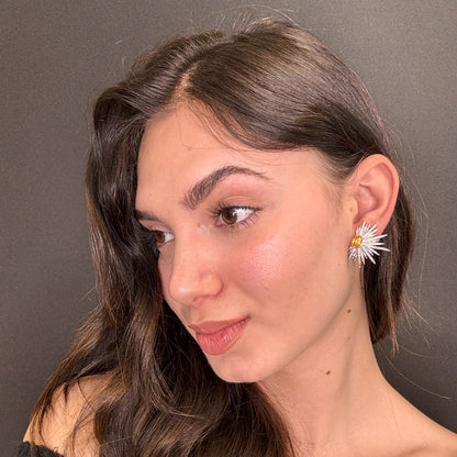 Palestro Milano Orecchini Spine di Cristallo