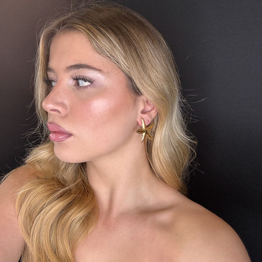 Stella di mare gold plated