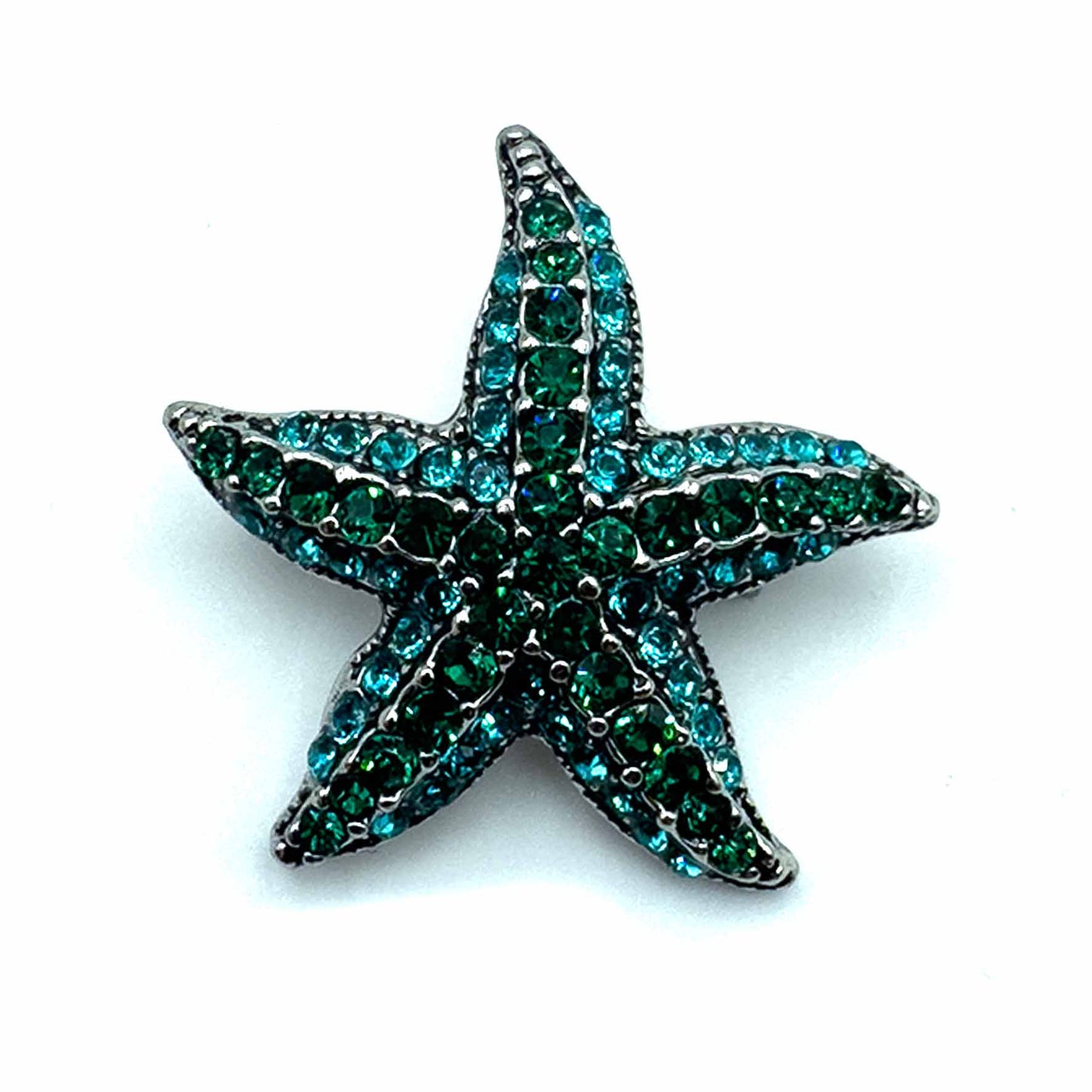 Palestro Milano Spille e spillette Verde Smeraldo Stella Marina