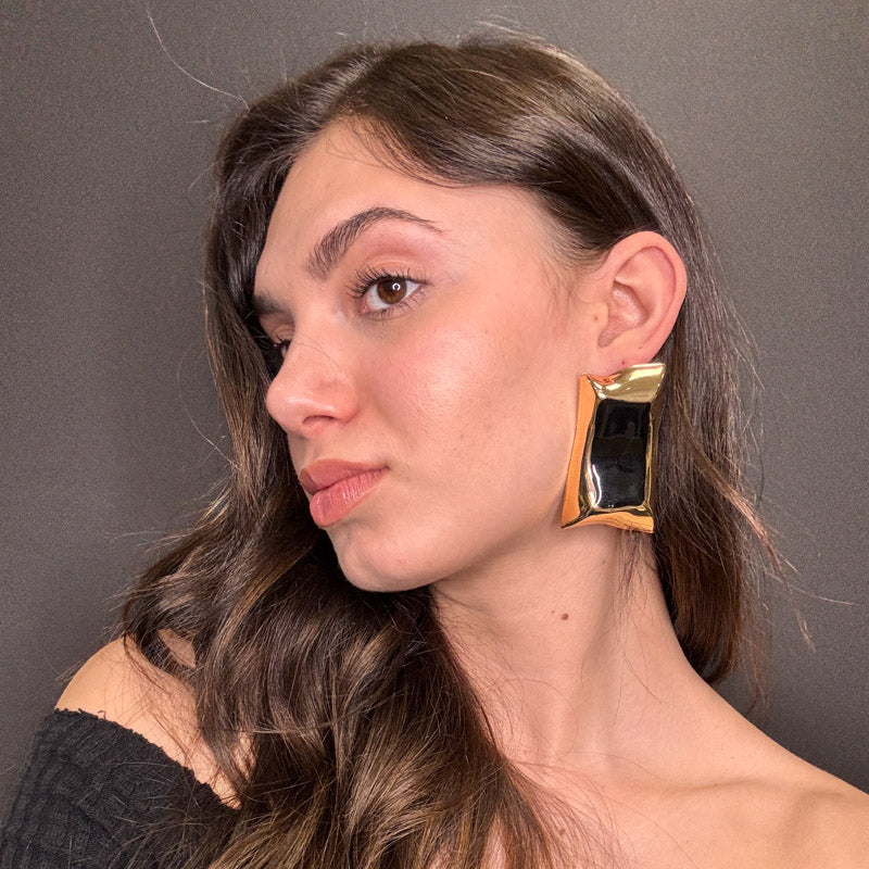 Palestro Milano Orecchini Black Tahlia