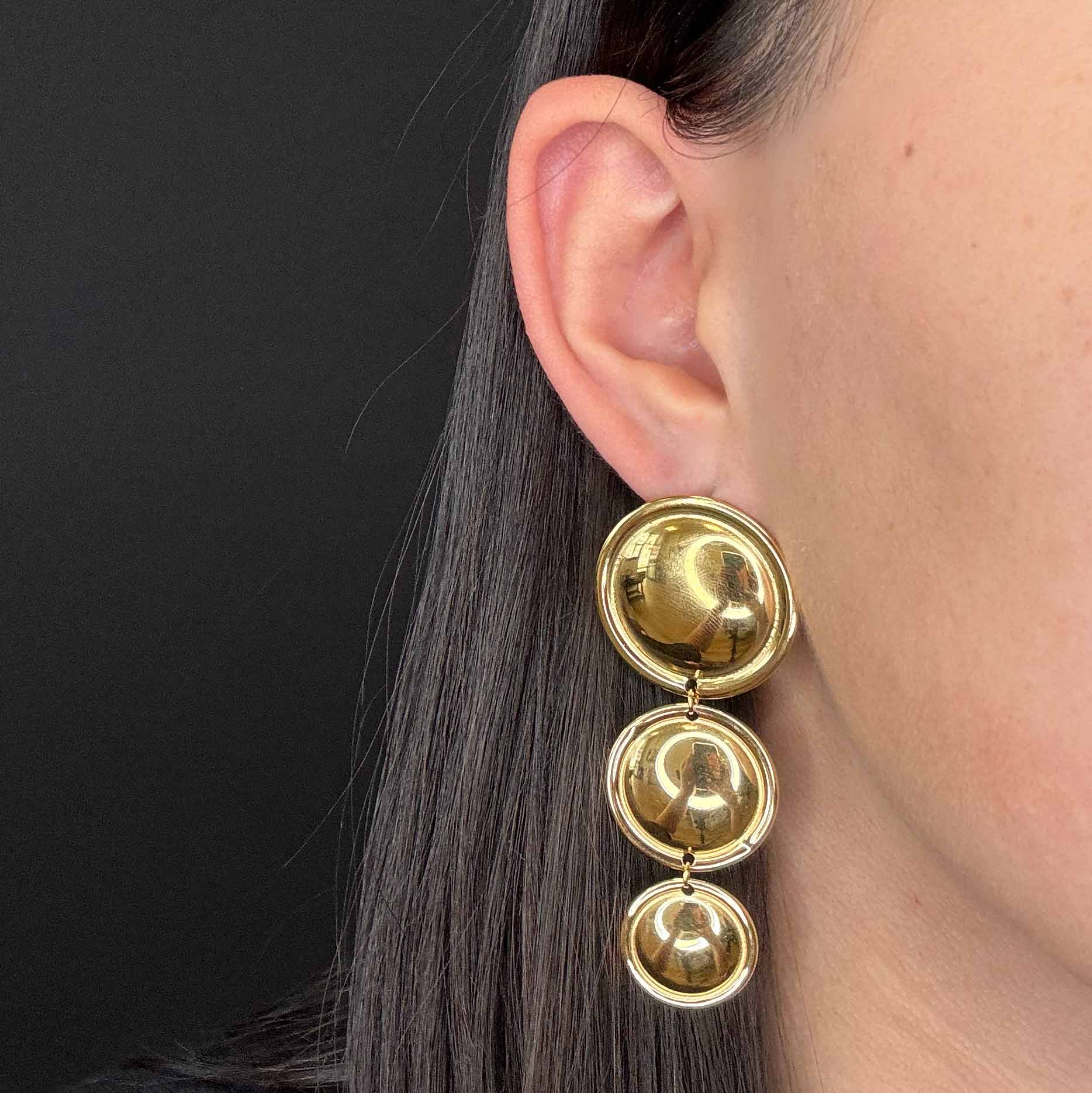 Tre Tondi Gold Plated