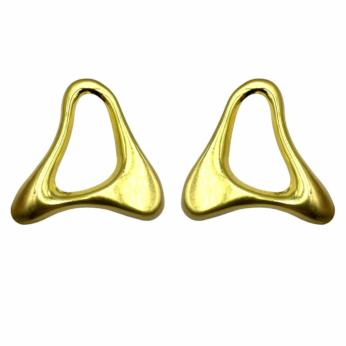 Palestro Milano Orecchini Triangolo Big Gold