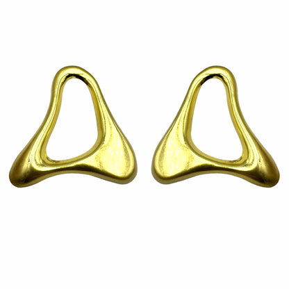 Palestro Milano Orecchini Triangolo Big Gold