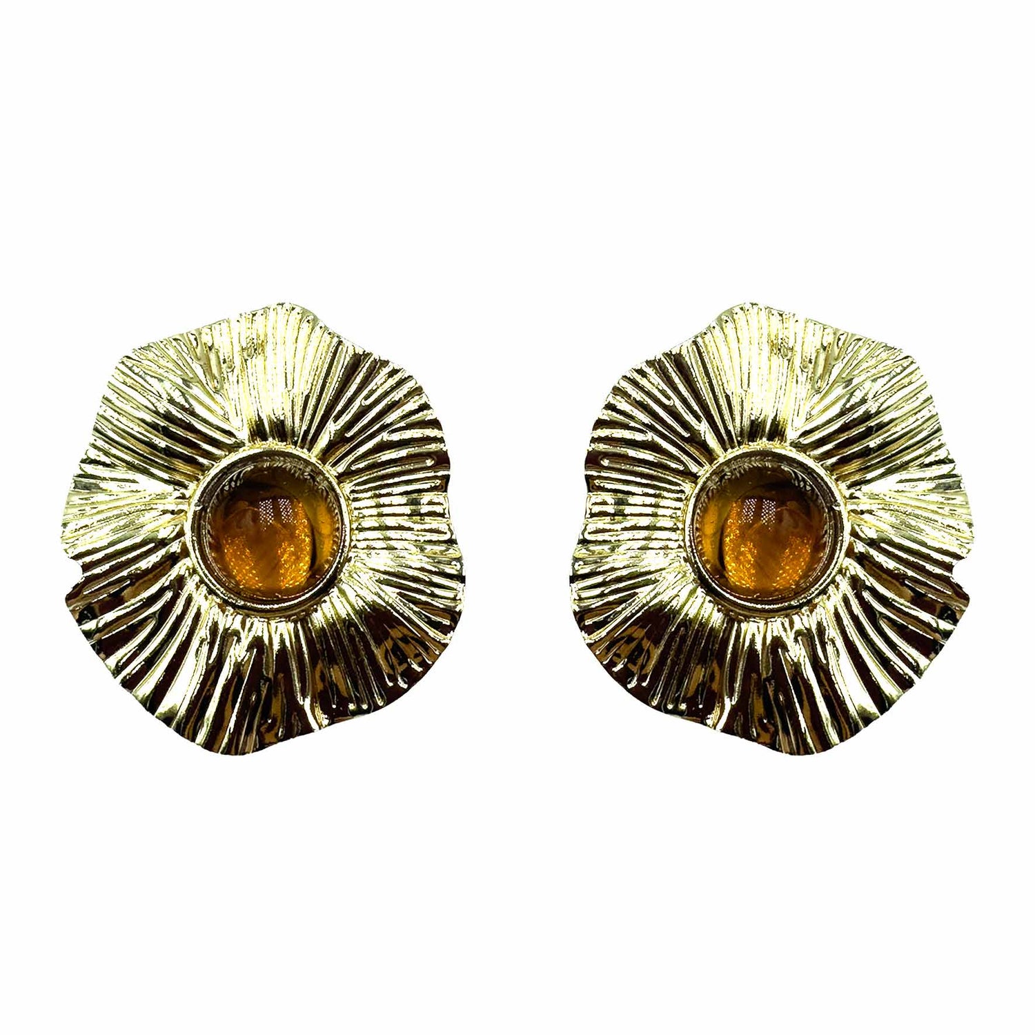 Palestro Milano Orecchini Arancio Samira